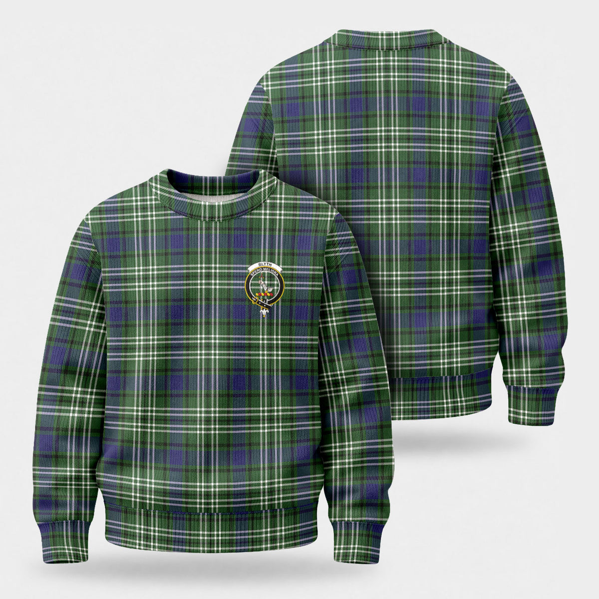 Blyth Tartan Crest Sweater