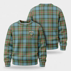 Caldwell Tartan Crest Sweater