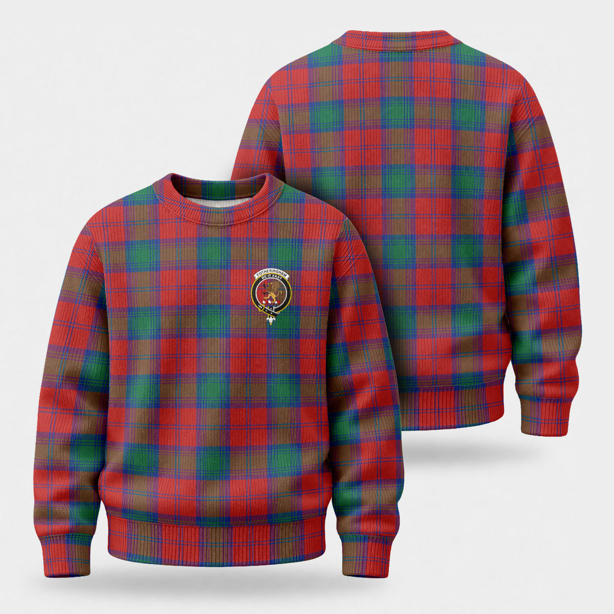 Fotheringham Tartan Crest Sweater
