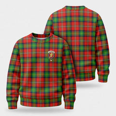 Fullarton Tartan Crest Sweater
