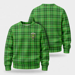 Galloway District Tartan Crest Sweater