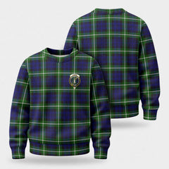 Lammie Tartan Crest Sweater