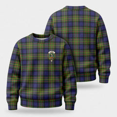 Laws Tartan Crest Sweater