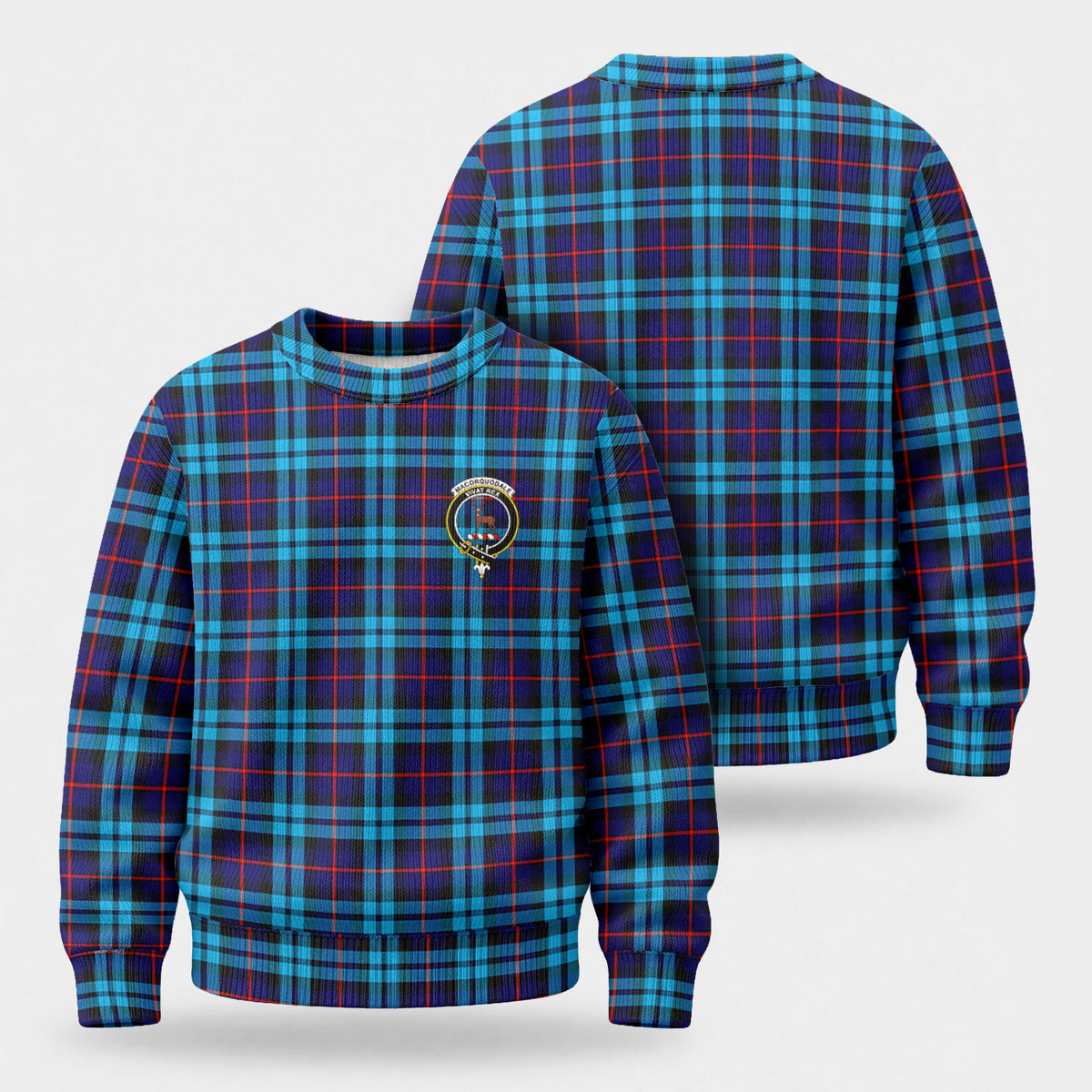MacCorquodale Tartan Crest Sweater