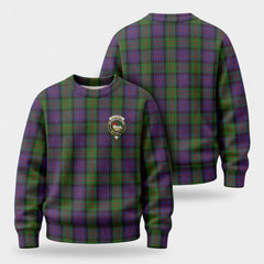MacDonald Tartan Crest Sweater