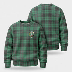 MacLean Hunting Ancient Tartan Crest Sweater
