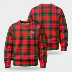 MacNaughten Tartan Crest Sweater