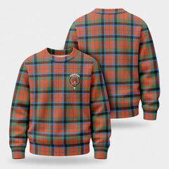 MacNaughton Ancient Tartan Crest Sweater