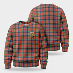 MacPherson Ancient Tartan Crest Sweater