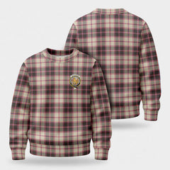 MacPherson Hunting Ancient Tartan Crest Sweater