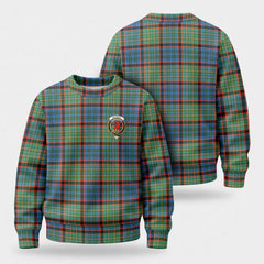 MacNicol Hunting Ancient Tartan Crest Sweater