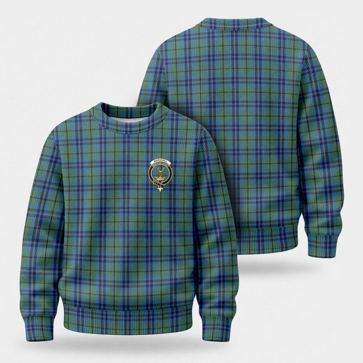 Marshall Tartan Crest Sweater