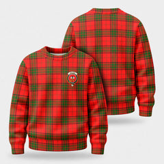 Maxtone Tartan Crest Sweater