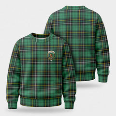 McAlpine Ancient Tartan Crest Sweater