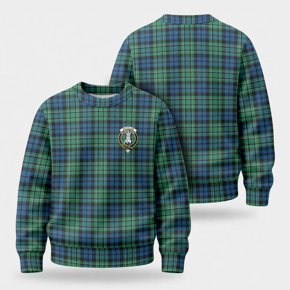 McCallum Ancient Tartan Crest Sweater