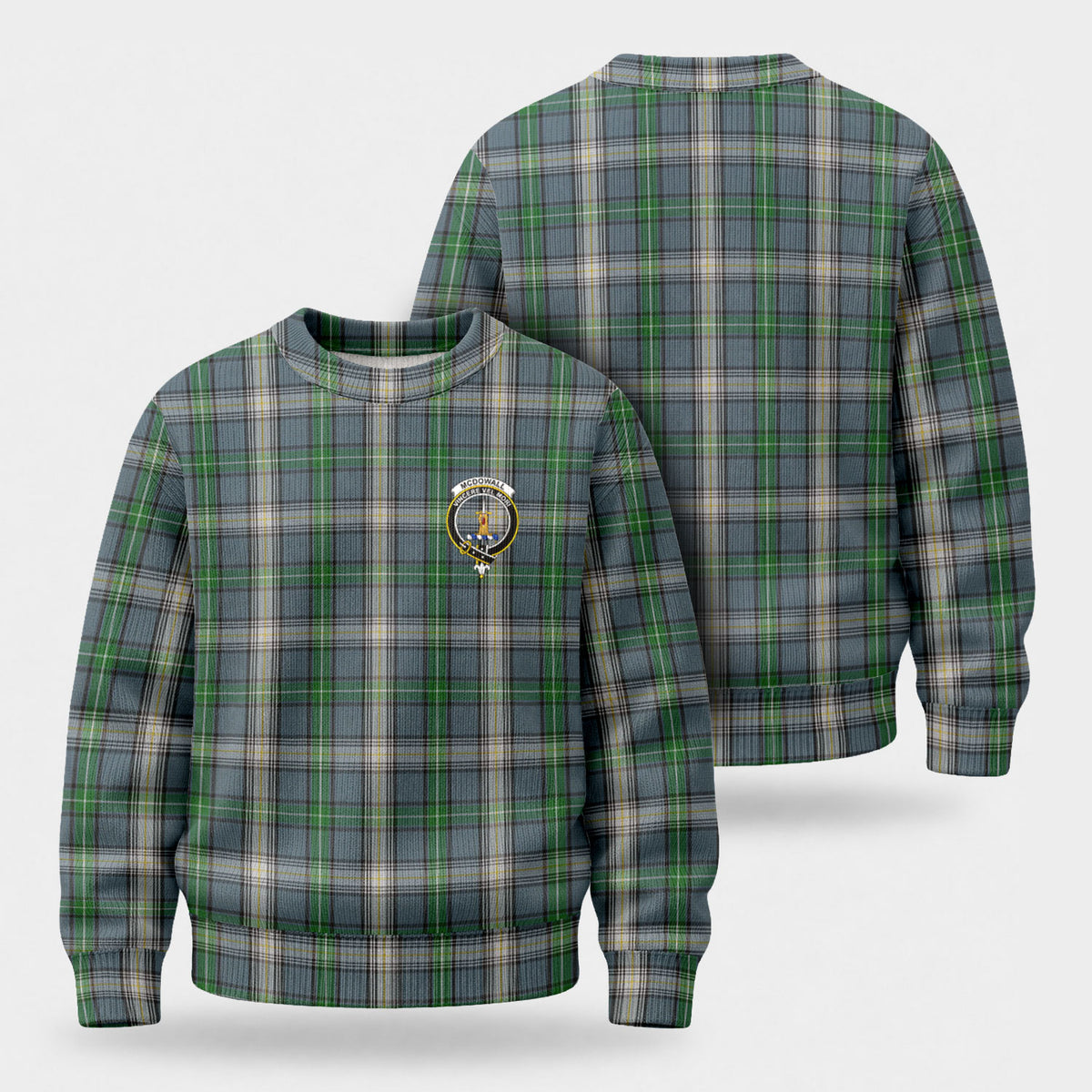 McDowall Tartan Crest Sweater