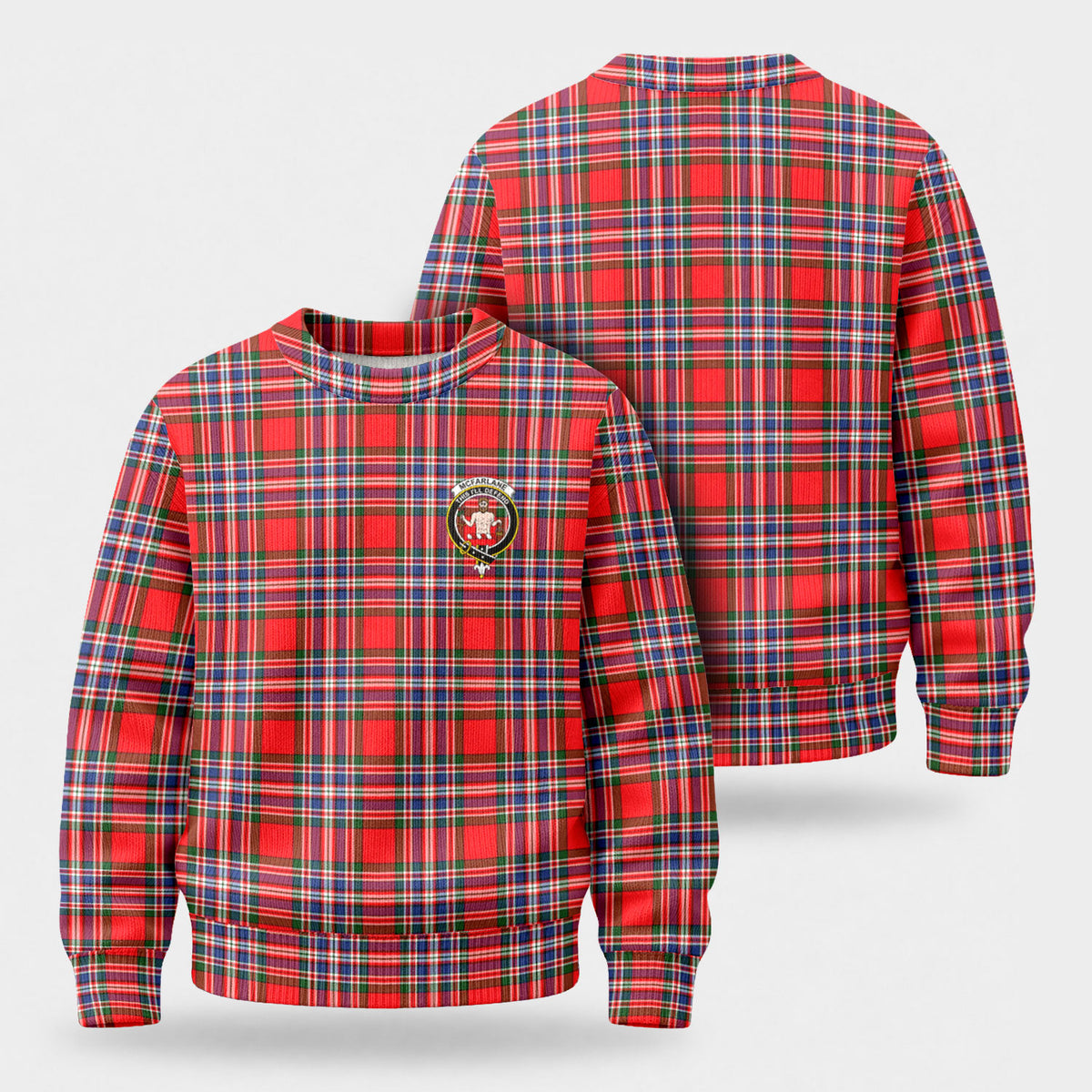 McFarlane Modern Tartan Crest Sweater