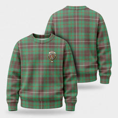 McKinnon Hunting Ancient Tartan Crest Sweater