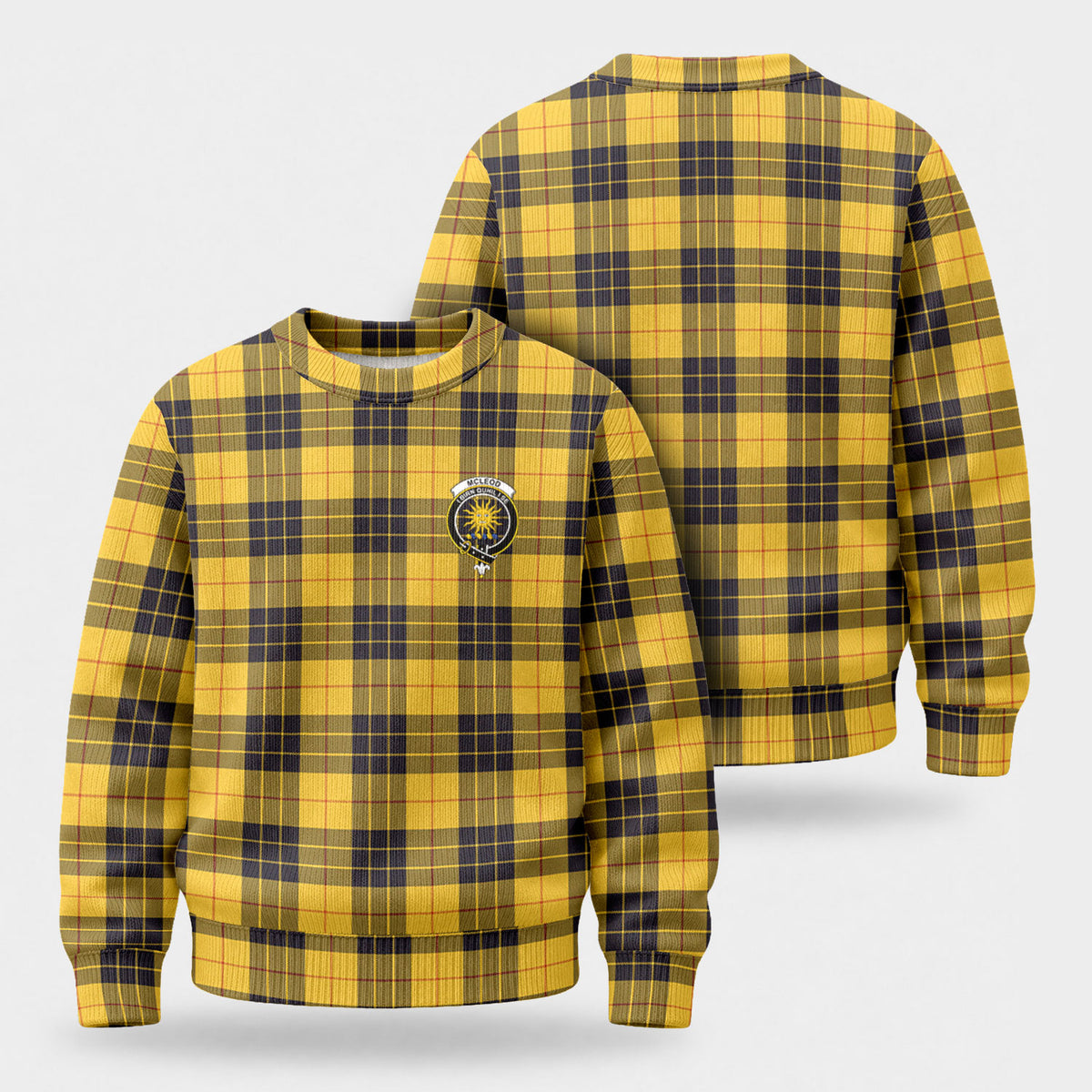 McLeod of Lewis Ancient Tartan Crest Sweater