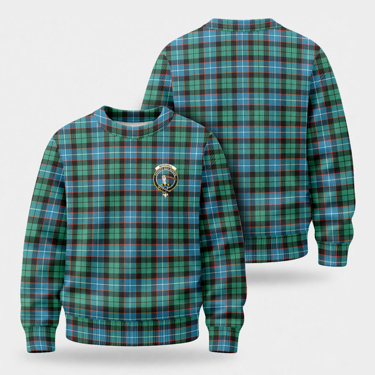 Mitchell Ancient Tartan Crest Sweater