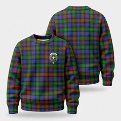 Murray of Atholl Modern Tartan Crest Sweater