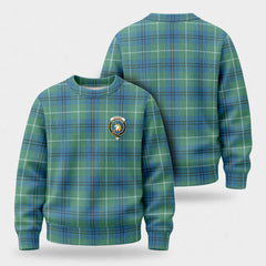 Oliphant Ancient Tartan Crest Sweater