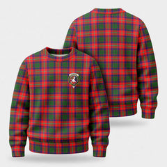 Roxburgh District Tartan Crest Sweater