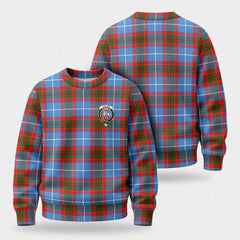 Trotter Tartan Crest Sweater
