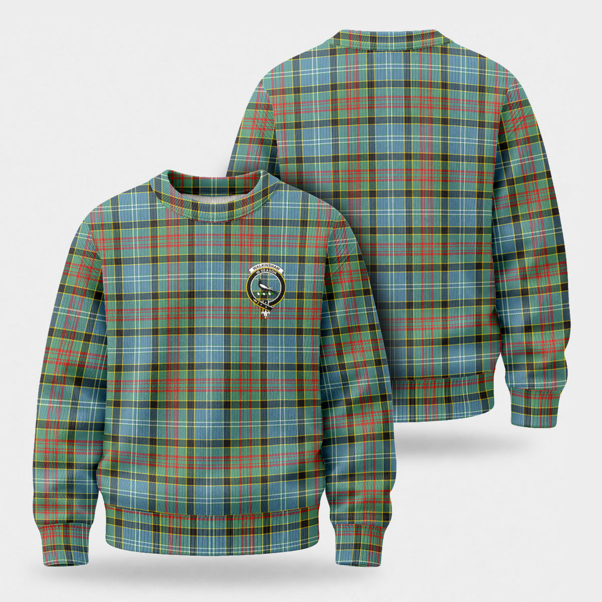 Walkinshaw Tartan Crest Sweater