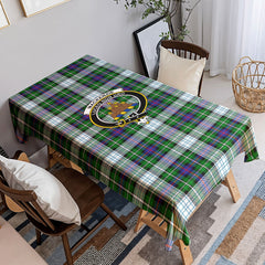 MacKenzie Dress Modern Tartan Crest Tablecloth