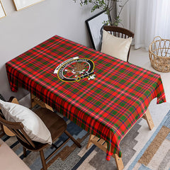 MacKinnon Modern Tartan Crest Tablecloth