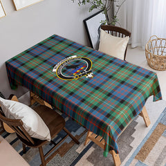 McDonnell of Glengarry Ancient Tartan Crest Tablecloth