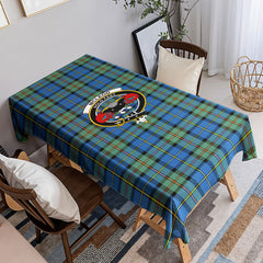 McLeod of Harris Ancient Tartan Crest Tablecloth