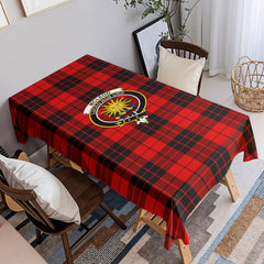 McLeod of Raasay Tartan Crest Tablecloth