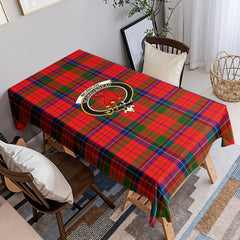 McNicol (of Scorrybreac) Tartan Crest Tablecloth