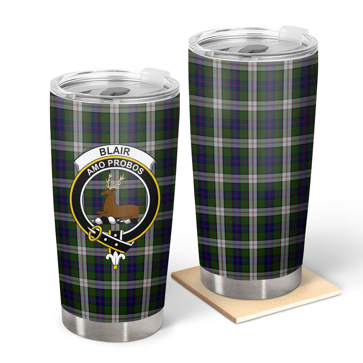 Blair Dress Tartan Crest Tumbler