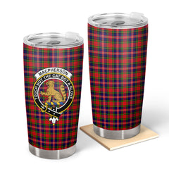 MacPherson Modern Tartan Crest Tumbler