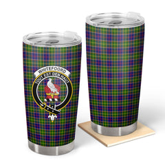 Whitefoord Tartan Crest Tumbler