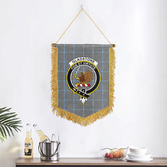 Gladstone Tartan Crest Wall Hanging Banner