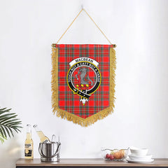 MacBean Tartan Crest Wall Hanging Banner