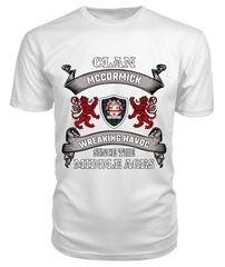 McCormick Family Tartan - 2D T-shirt