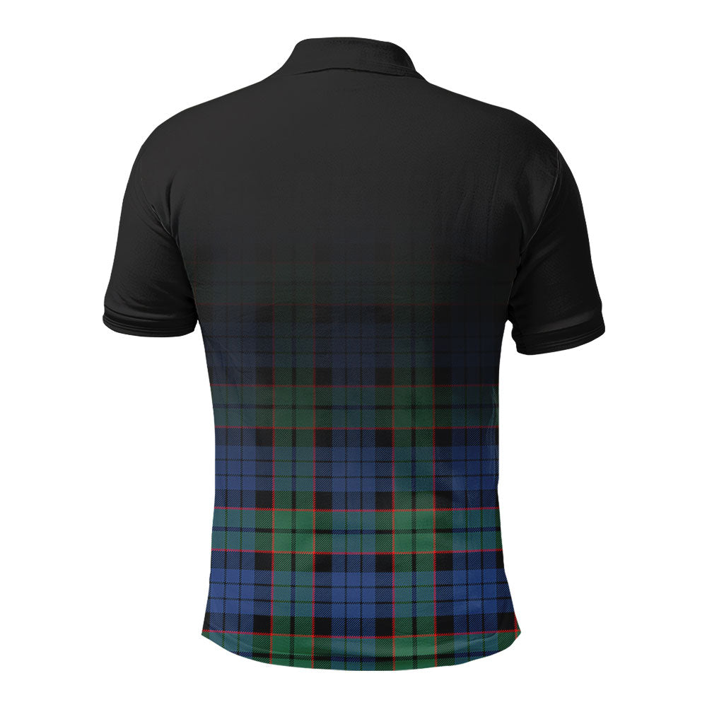 Fletcher Ancient Tartan Crest Polo Shirt - Thistle Black Style