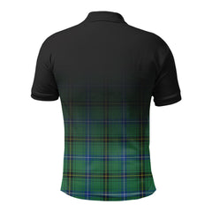 Henderson Ancient Tartan Crest Polo Shirt - Thistle Black Style