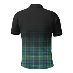 MacNeil of Colonsay Ancient Tartan Crest Polo Shirt - Thistle Black Style