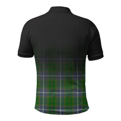 Pringle Tartan Crest Polo Shirt - Thistle Black Style