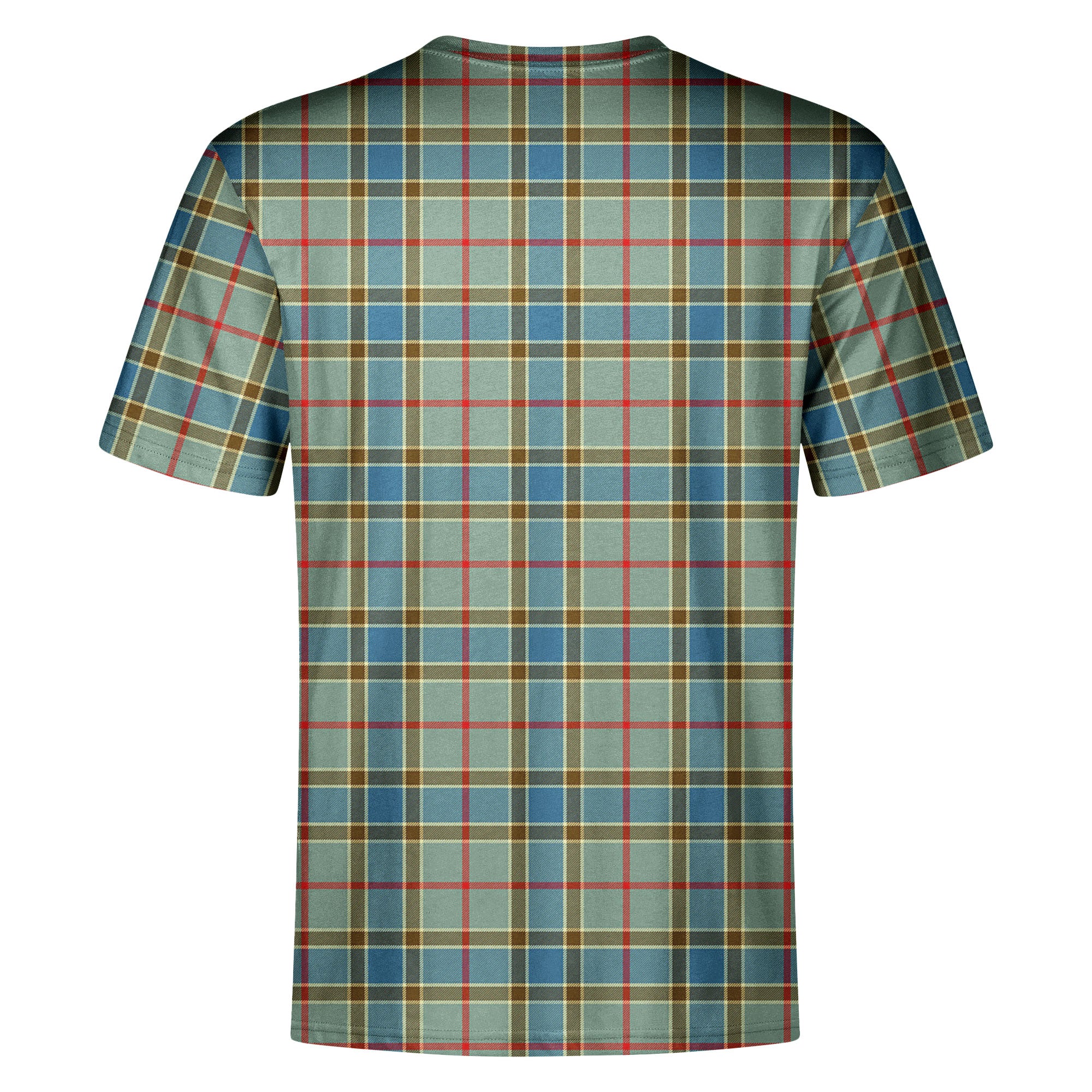 Balfour Blue Tartan Crest T-shirt