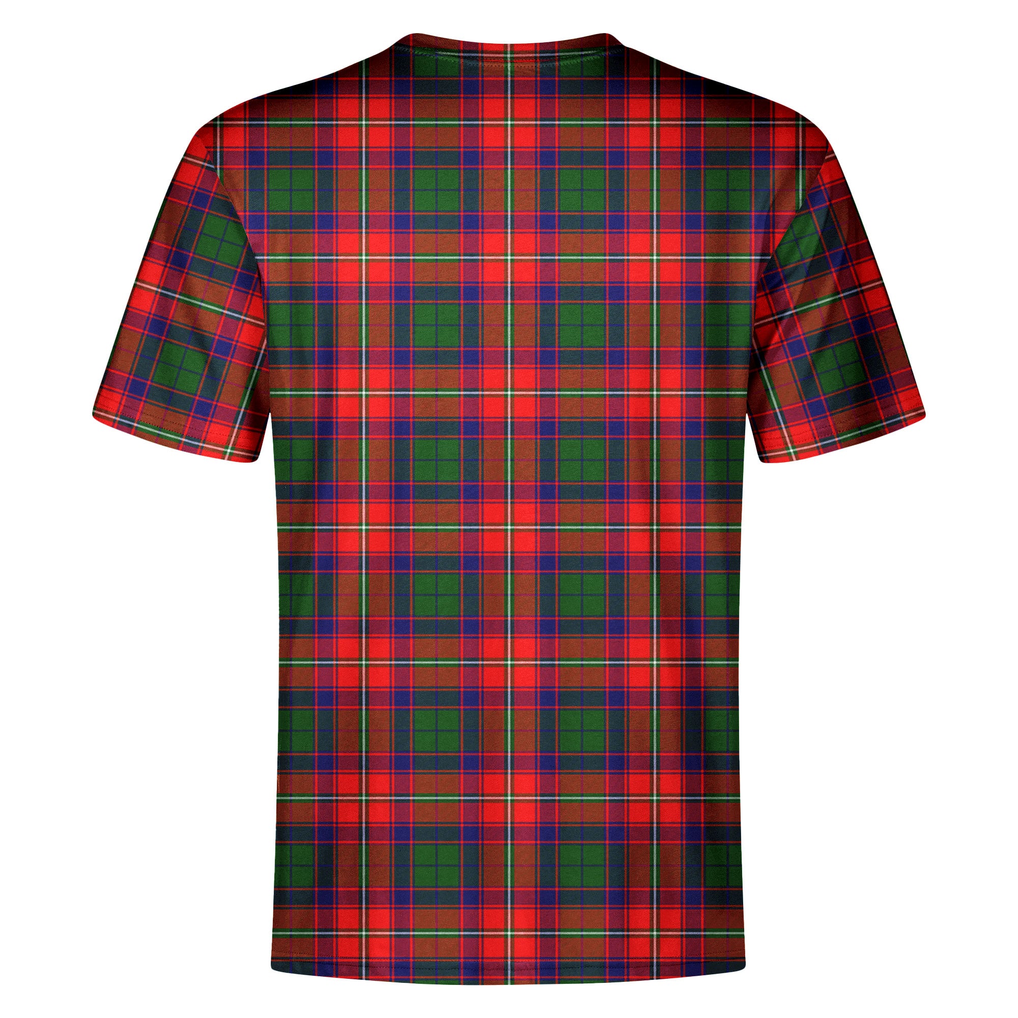 Charteris (Earl of Wemyss) Tartan Crest T-shirt