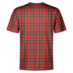 Dalziel Modern Tartan Crest T-shirt