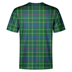 Duncan Ancient Tartan Crest T-shirt