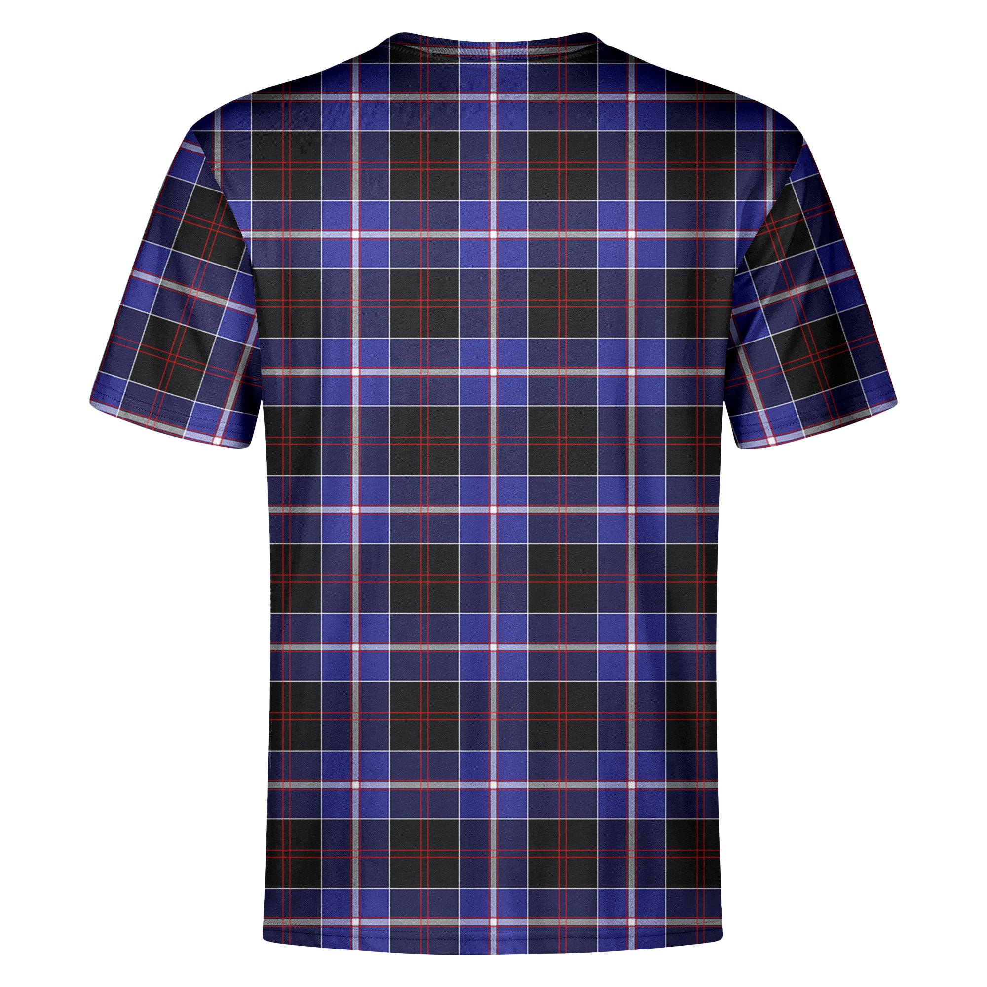 Dunlop Modern Tartan Crest T-shirt
